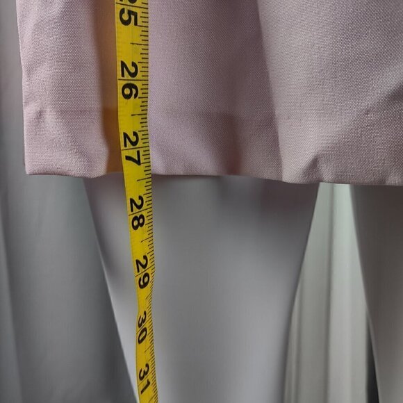 Fashion Bug Women's Pink One Button Short Sleeve, Blouse Shirt Plus Size 16W - Picture 6 of 12